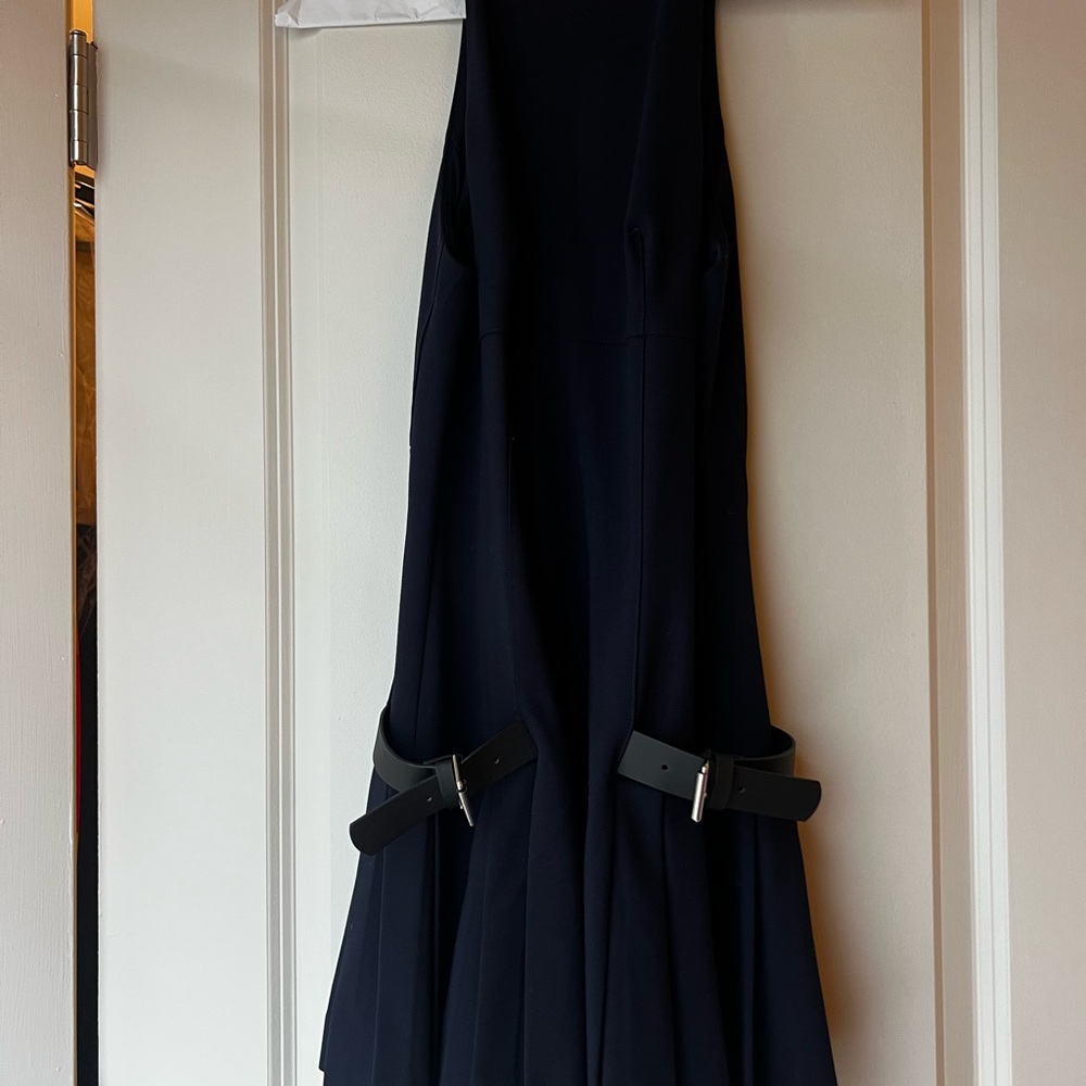 Black Halter Sheath Cocktail Dress